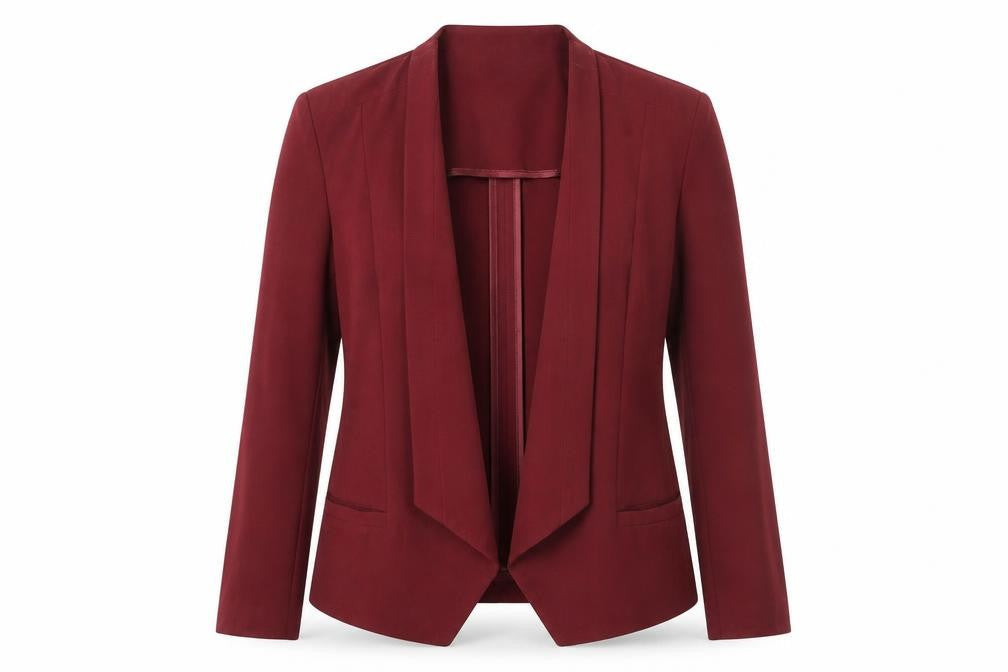 Marks & Spencer Womens Red Jacket Blazer Size 10