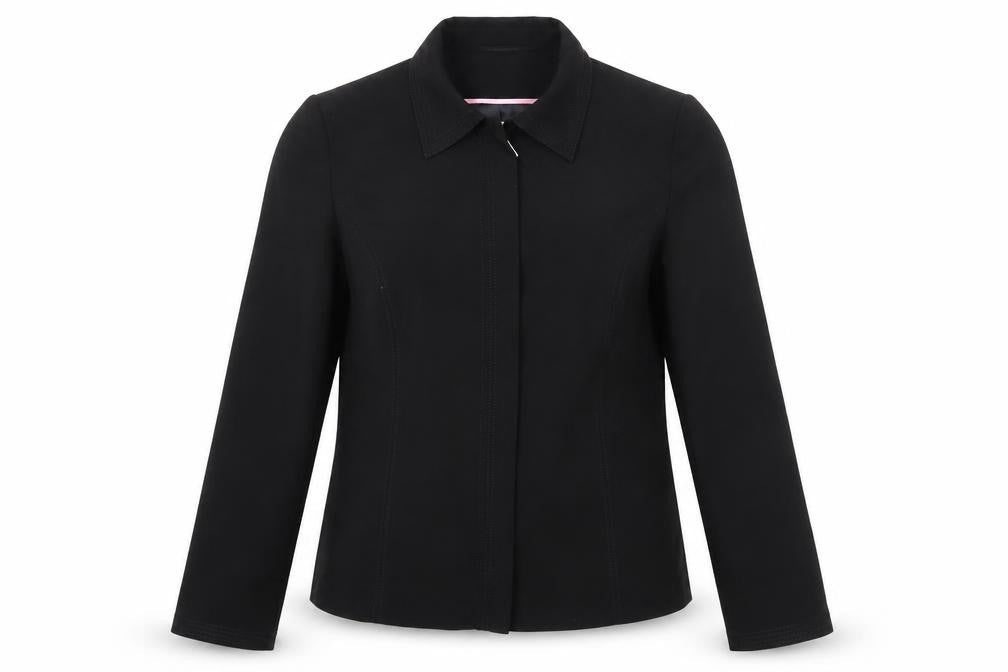 Office girl Womens Black Jacket Blazer Size 14 Zip