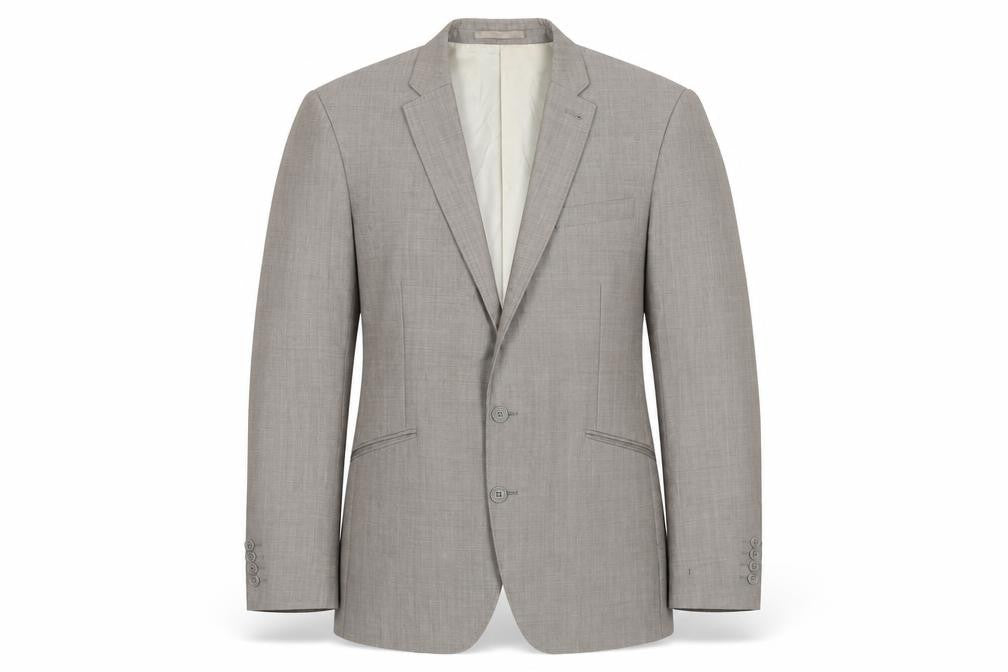 Jones Mens Brown Wool Jacket Blazer Size 44 Regular