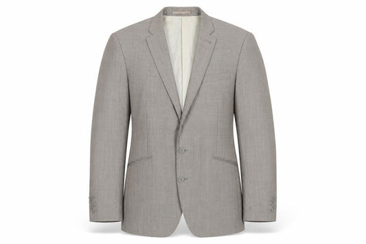 Jones Mens Brown Wool Jacket Blazer Size 44 Regular