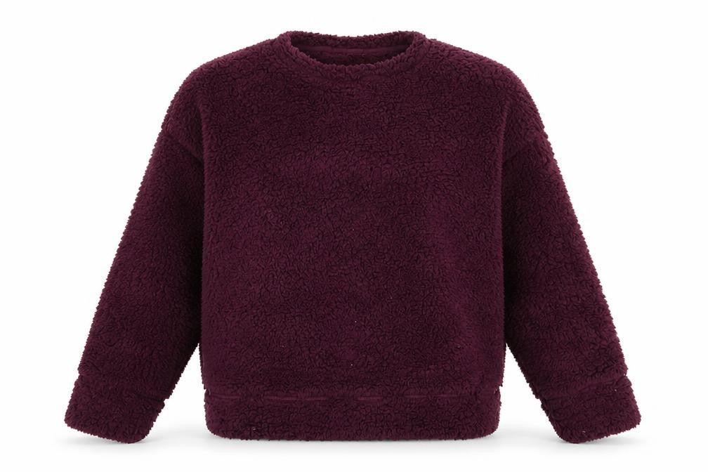 Marks & Spencer Womens Purple Polyester Pullover Sweatshirt Size M Pullover