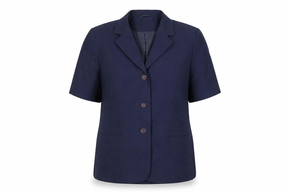 Bonmarché Womens Blue Jacket Size 14 Button