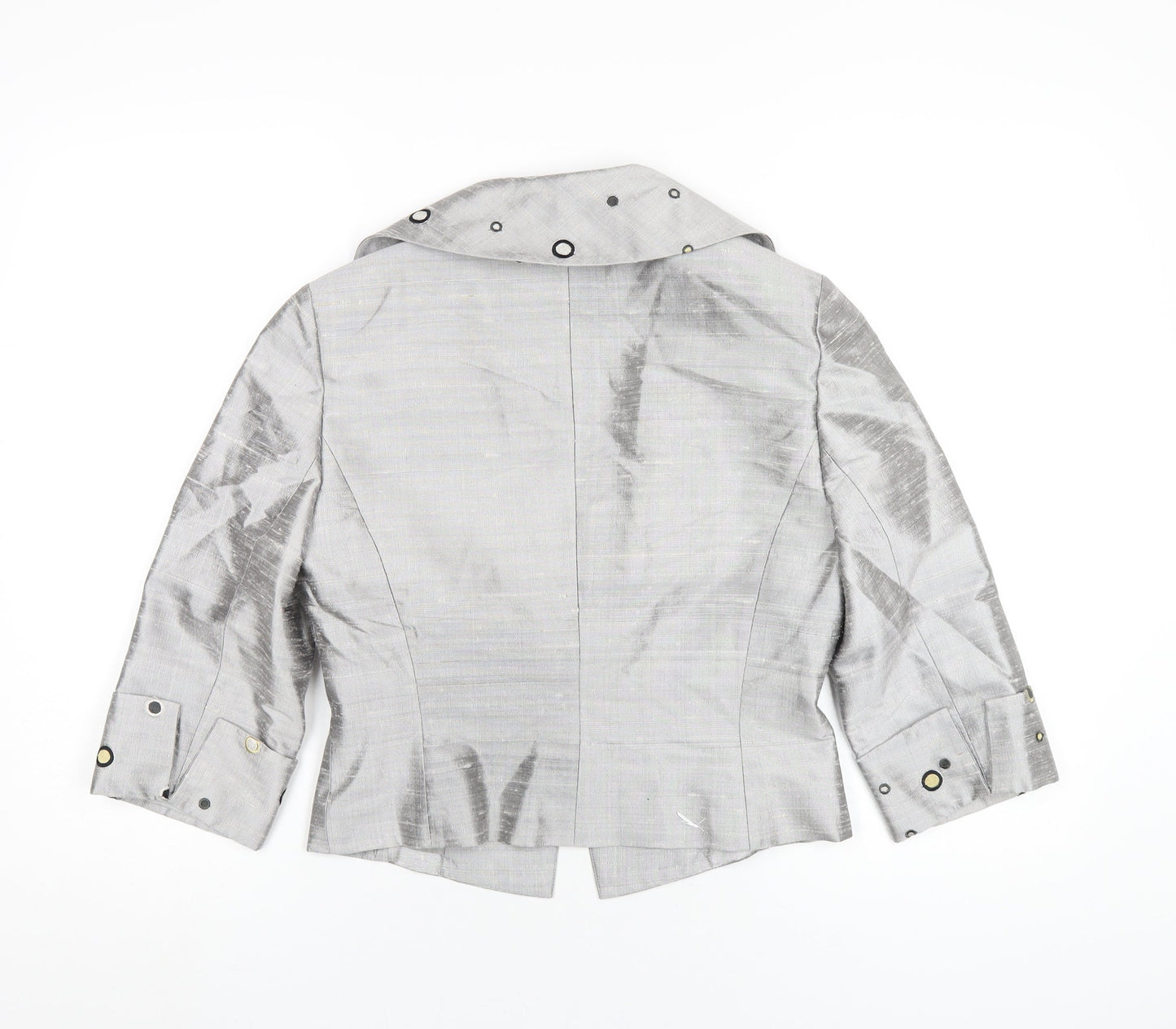 Condici Womens Grey Jacket Size 10 Button