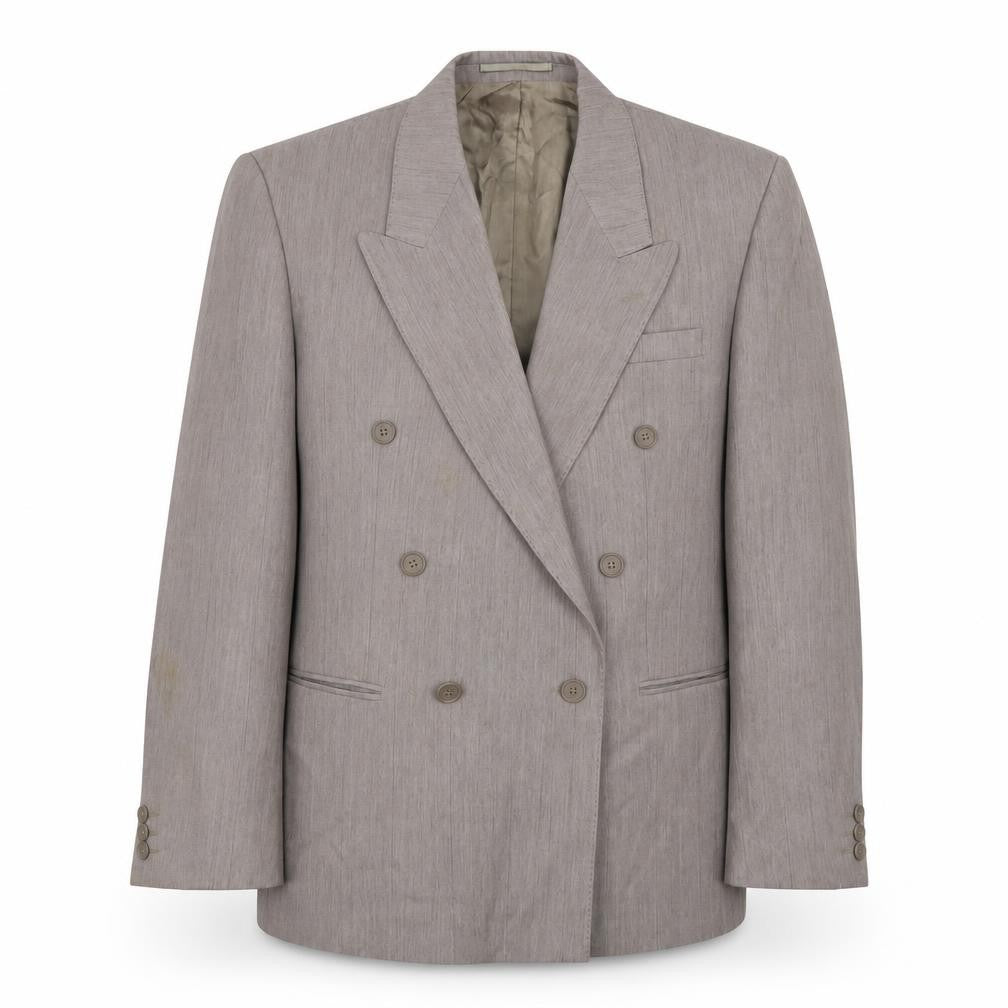 Hector James Mens Beige Wool Jacket Blazer Size 40 Regular