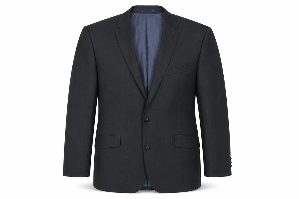 Taylor & Wright Mens Grey Polyester Jacket Blazer Size 46 Regular