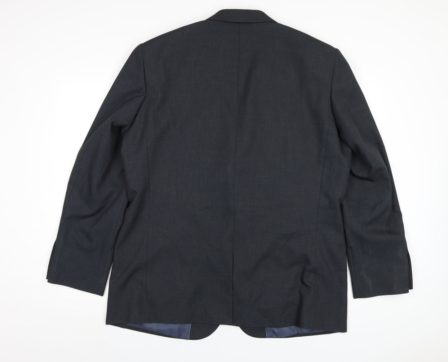 Taylor & Wright Mens Grey Polyester Jacket Blazer Size 46 Regular