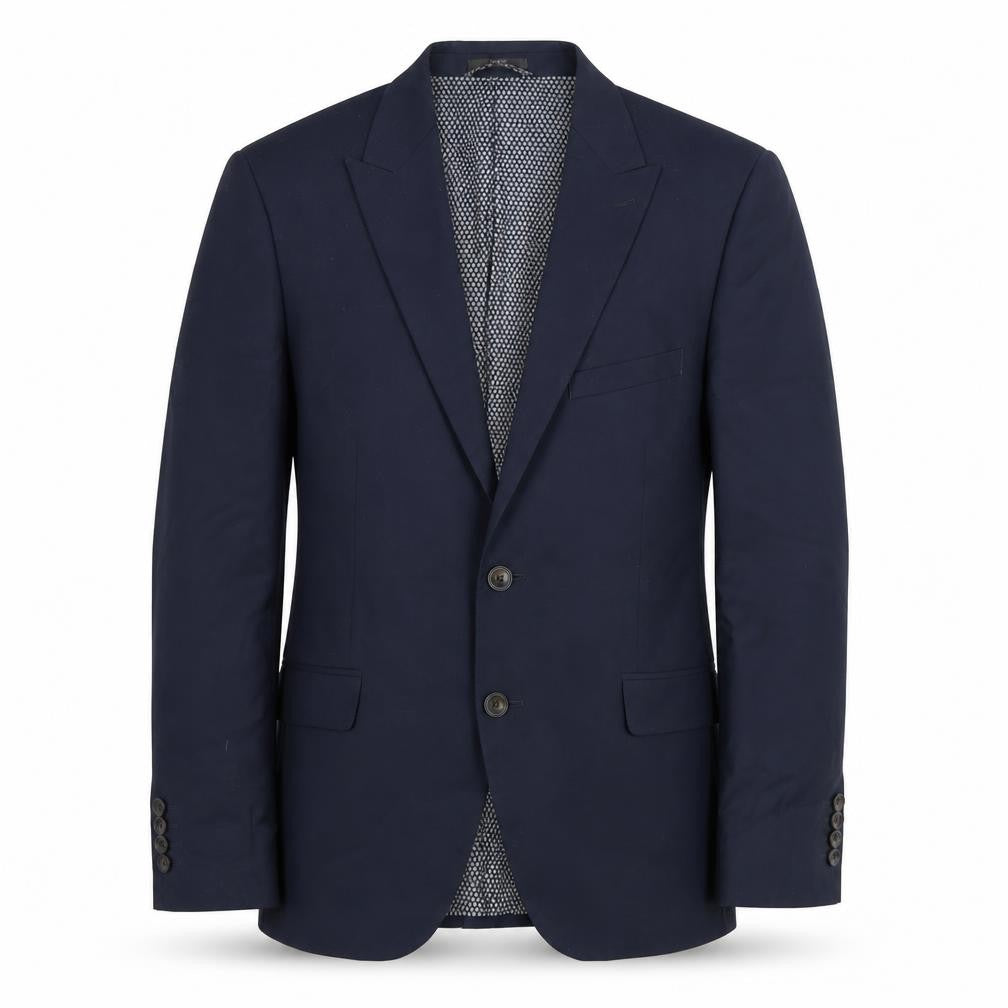 Marks & Spencer Mens Blue Polyester Jacket Blazer Size 40 Regular