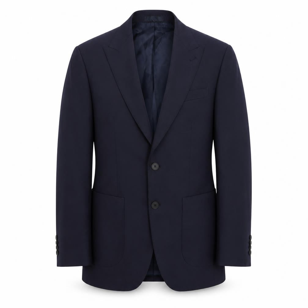 Marks & Spencer Mens Blue Polyamide Jacket Blazer Size 38 Regular