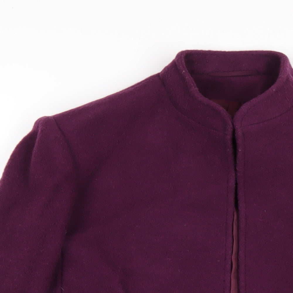 St Michael Womens Purple Jacket Size 12
