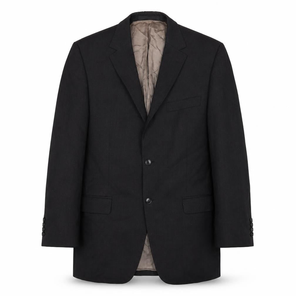 Marks & Spencer Mens Grey Wool Jacket Blazer Size 40 Regular