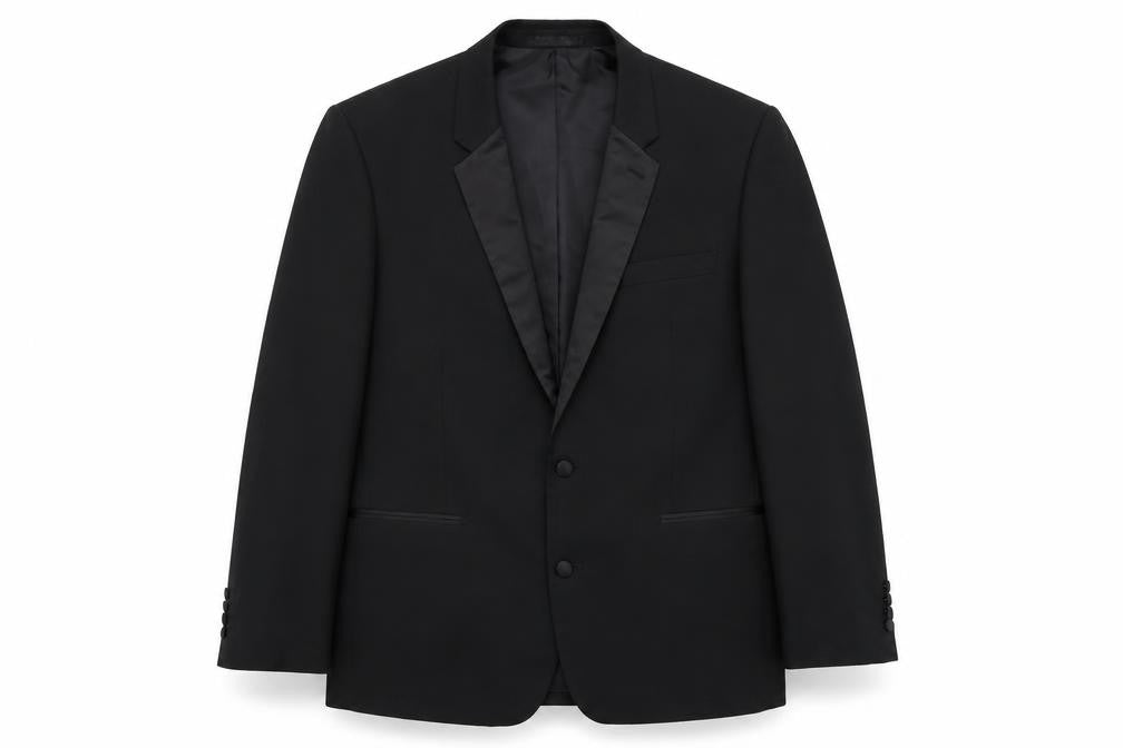 Taylor & Wright Mens Black Polyester Jacket Blazer Size 40 Regular