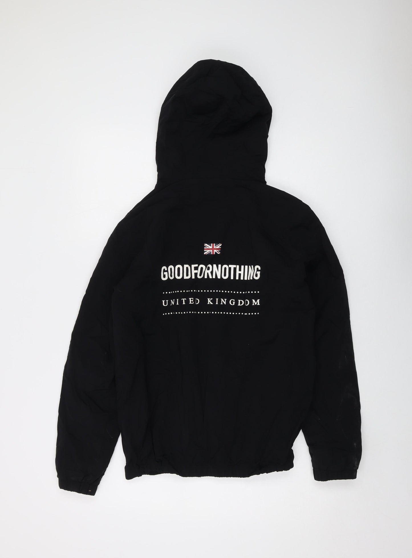 Good For Nothing Womens Black Jacket Size XS Zip