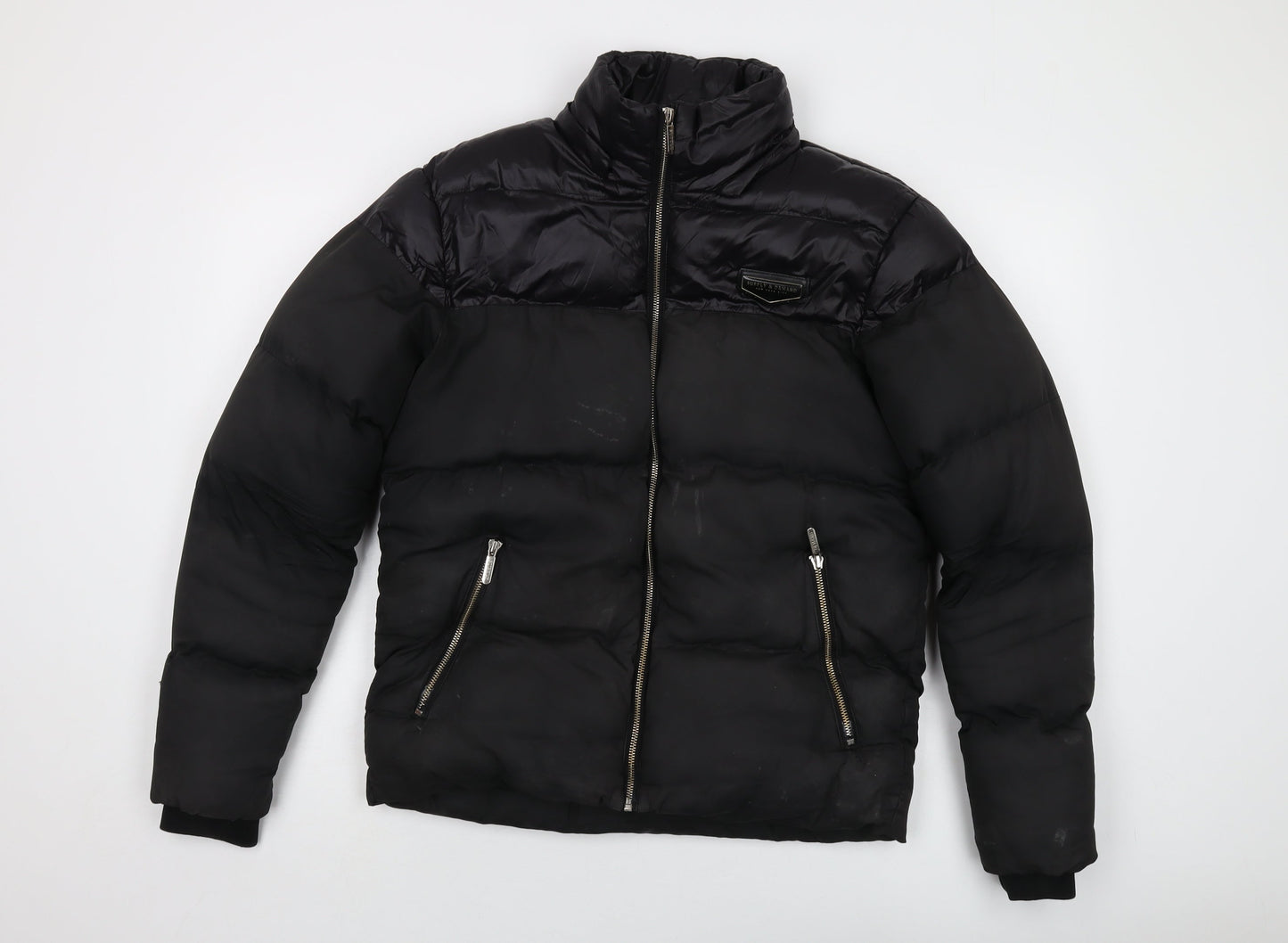 Supply & Demand Co. Mens Black Jacket Size XS Zip