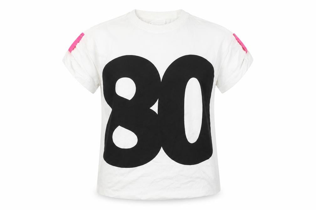VERO MODA Womens White Cotton Basic T-Shirt Size S Crew Neck