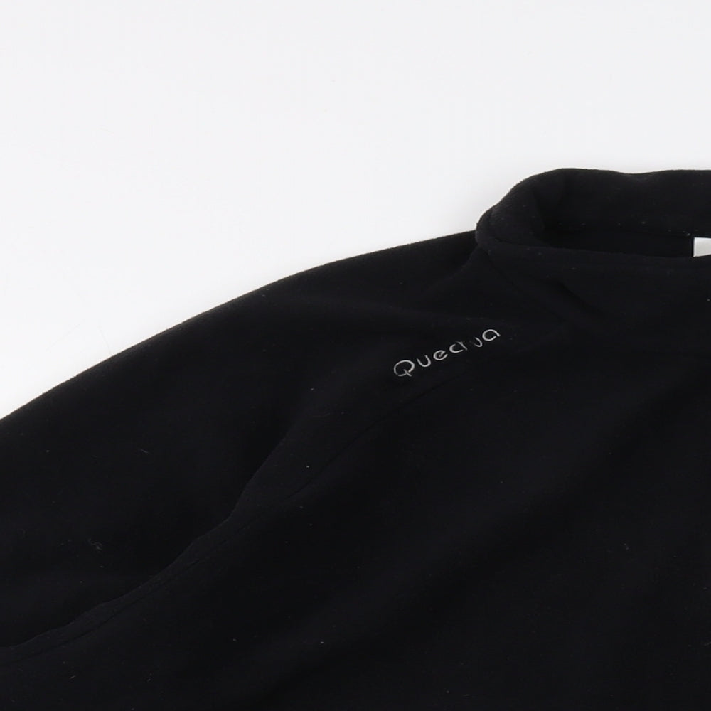 Quechua Mens Black Polyester Pullover Sweatshirt Size 2XL
