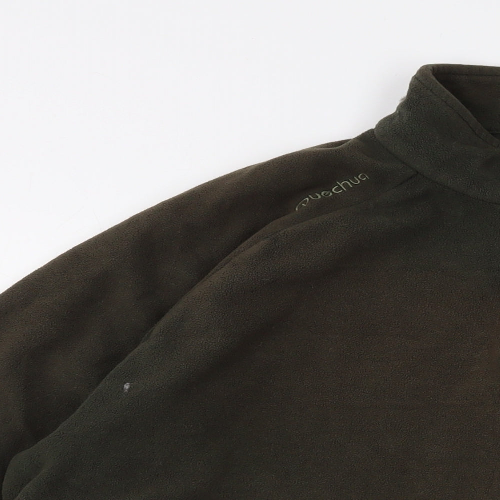 Quechua Mens Green Polyester Pullover Sweatshirt Size 2XL
