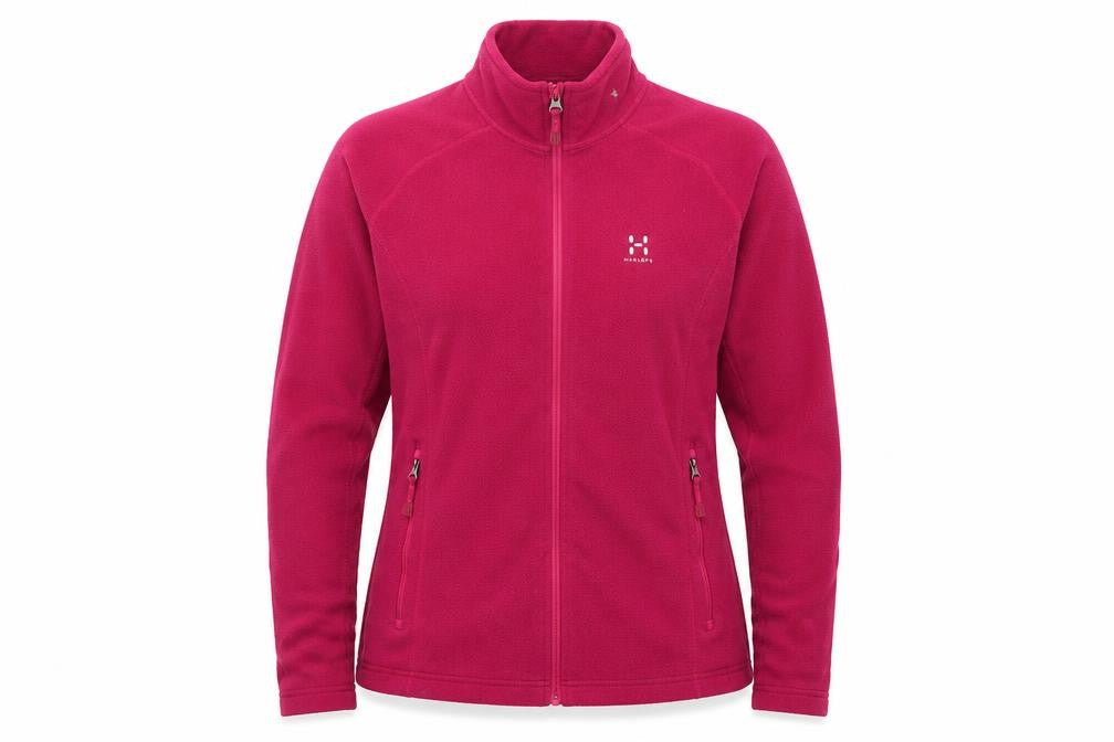 Haglófs Womens Pink Jacket Size M Zip