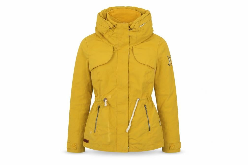 Horseware Womens Yellow Jacket Size 2XS Zip