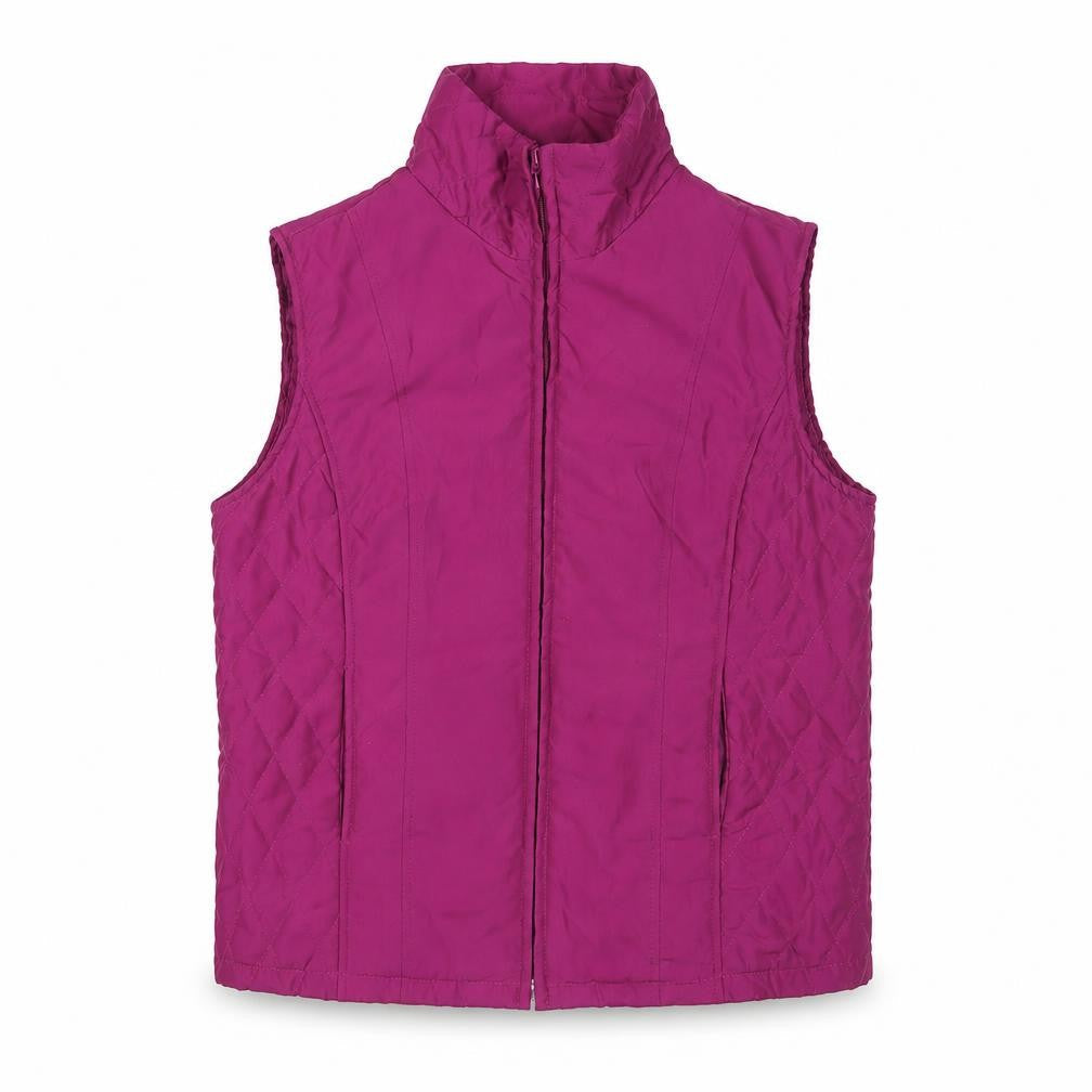 EWM Womens Pink Gilet Jacket Size 14 Zip