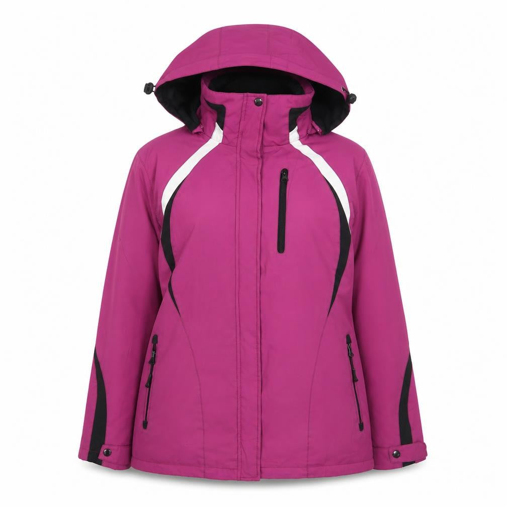 Hawke & Co Womens Pink Jacket Coat Size 14 Zip