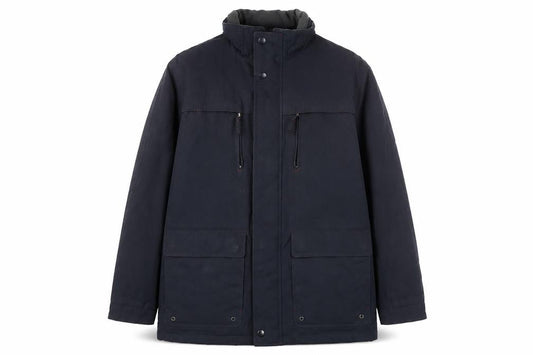 Brook Taverner Mens Blue Jacket Size L Zip