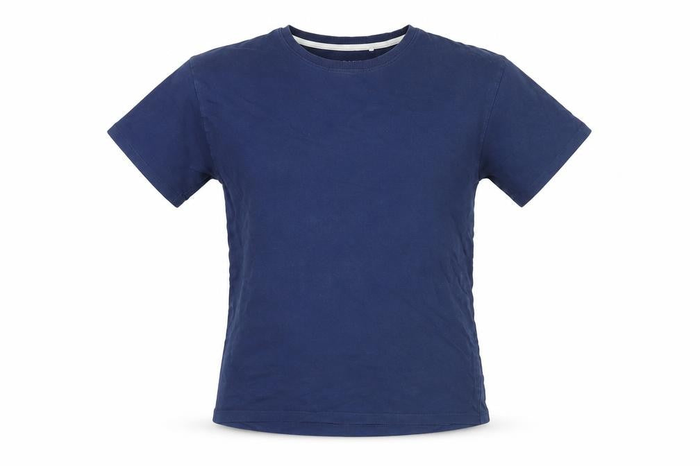 NEXT Girls Blue Cotton Pullover T-Shirt Size 14 Years Crew Neck