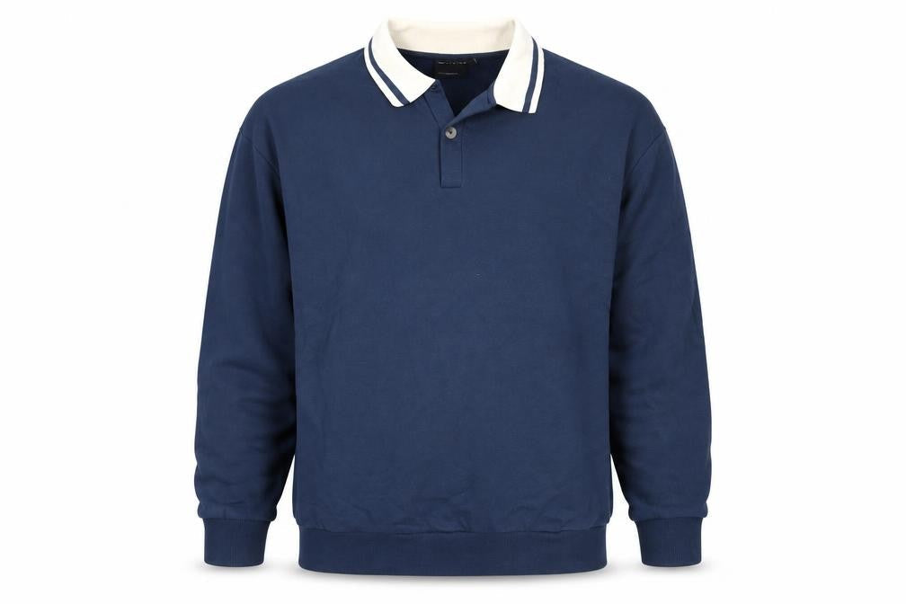 ASOS Mens Blue Cotton Pullover Sweatshirt Size L