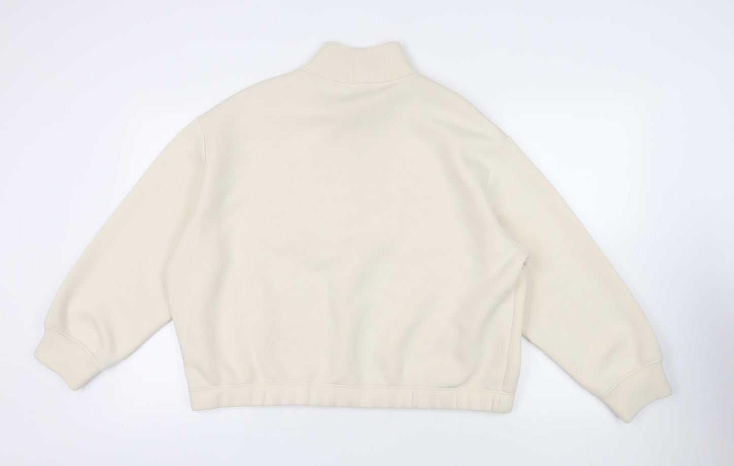Marks and Spencer Womens Ivory Viscose Pullover Sweatshirt Size XL Pullover