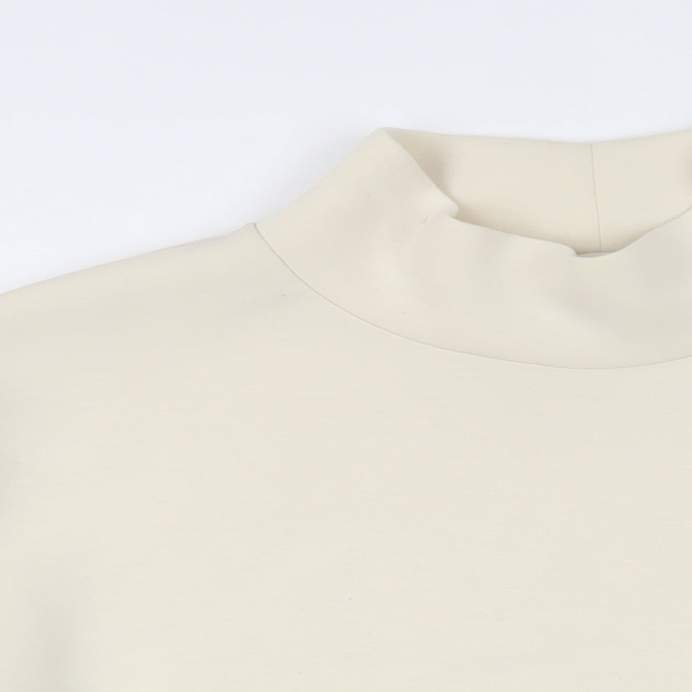 Marks and Spencer Womens Ivory Viscose Pullover Sweatshirt Size XL Pullover