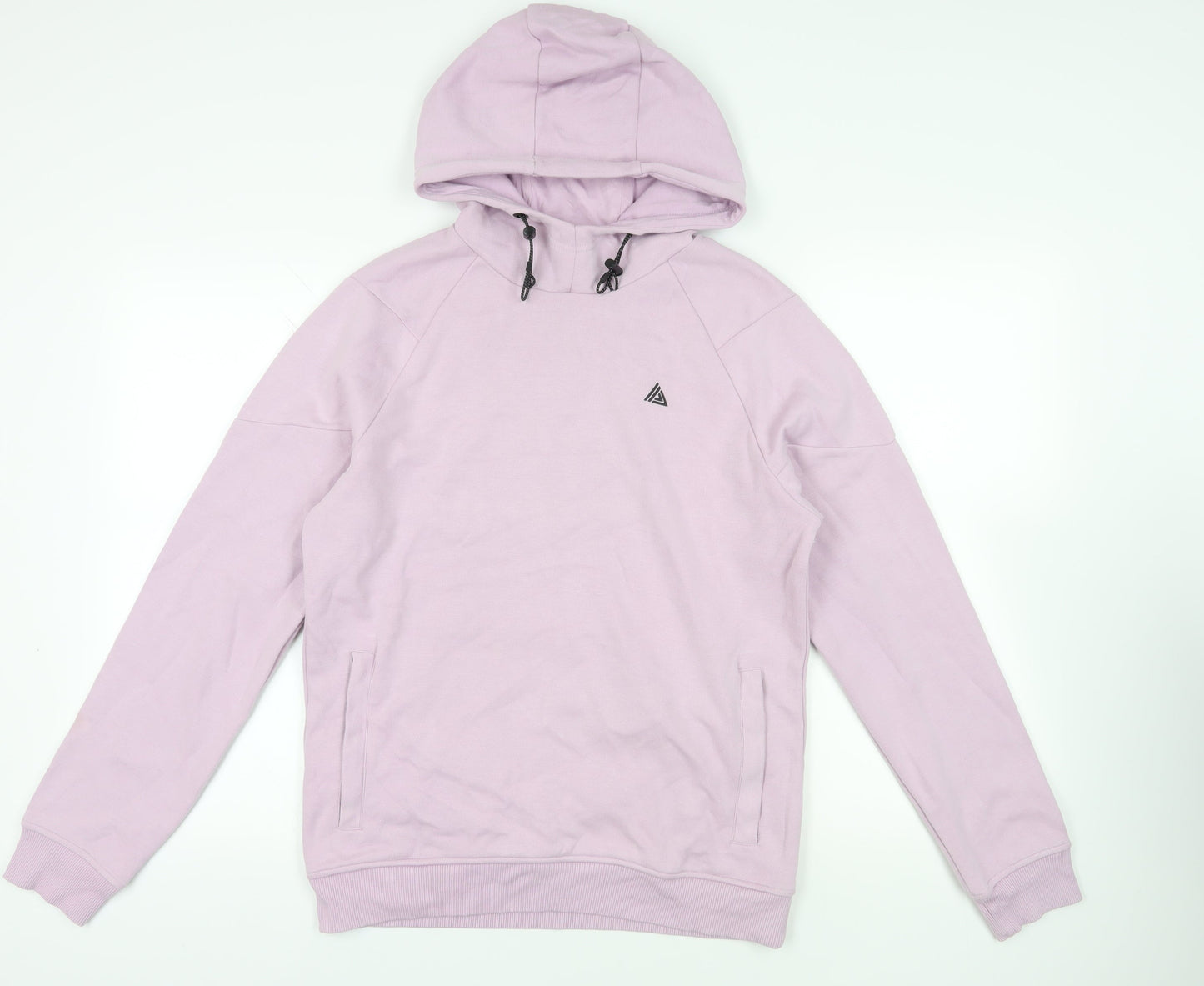 NEXT Mens Purple Cotton Pullover Hoodie Size S - Pockets