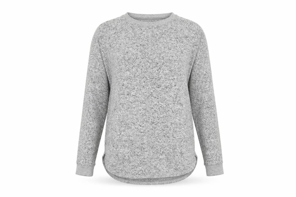 NEXT Womens Grey Viscose Pullover Sweatshirt Size 10 Pullover