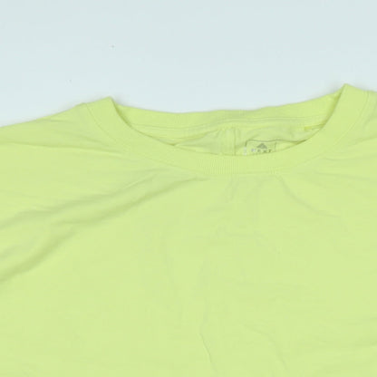 Next Womens Yellow Camel Basic T-Shirt Size L Collared