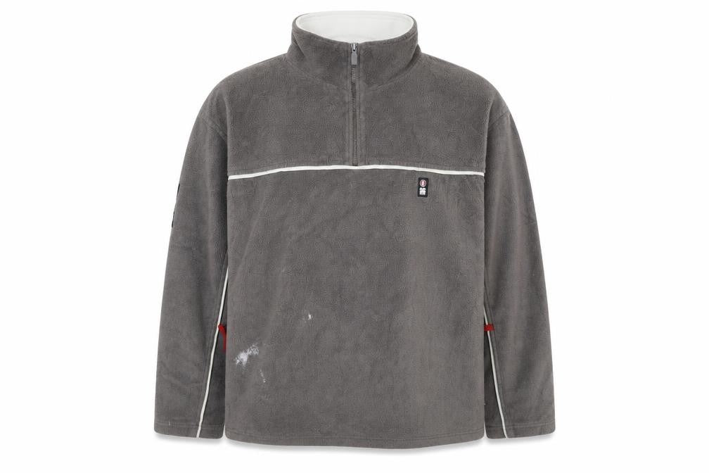 elsenneger Mens Grey Polyester Pullover Sweatshirt Size L