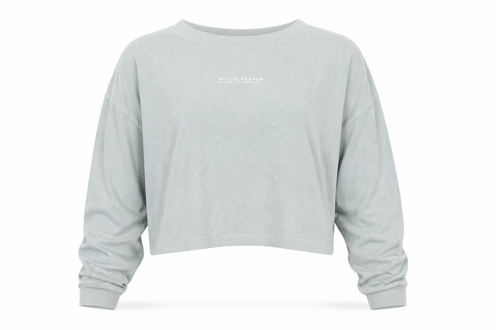 Pull&Bear Womens Green 100% Cotton Pullover Sweatshirt Size M Pullover - Active Season Move Your Soul