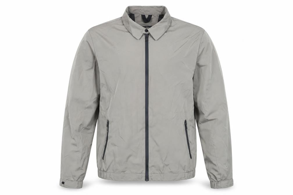 Autograph Mens Beige Jacket Coat Size L Zip