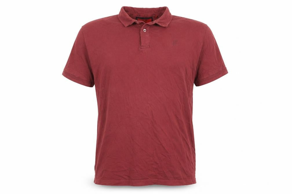 DFND Mens Brown Cotton Polo Size XL Collared Pullover
