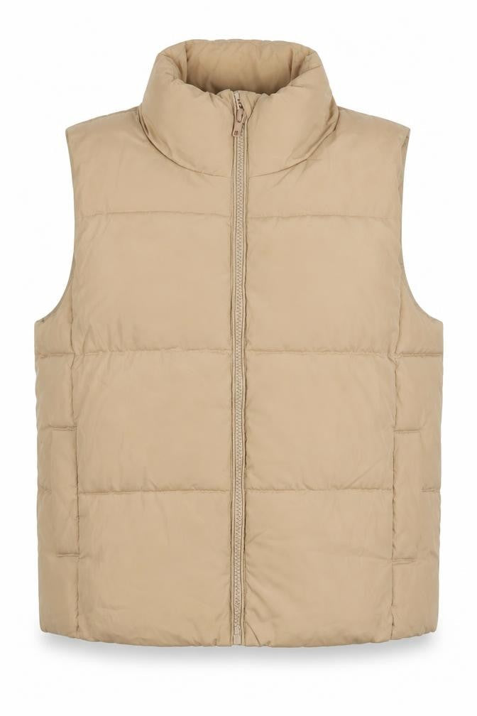 New Look Womens Beige Jacket Size 12 Zip