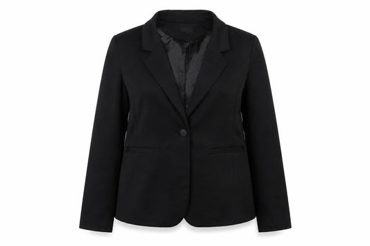 Next Womens Black Polyester Jacket Blazer Size 14