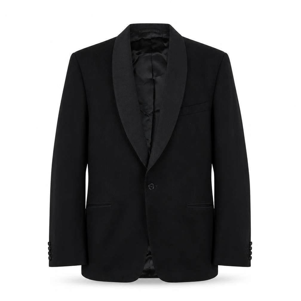 Jackson Mens Black Polyester Jacket Blazer Size 38 Regular