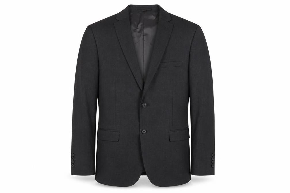 Marks & Spencer Mens Grey Polyester Jacket Blazer Size 44 Regular