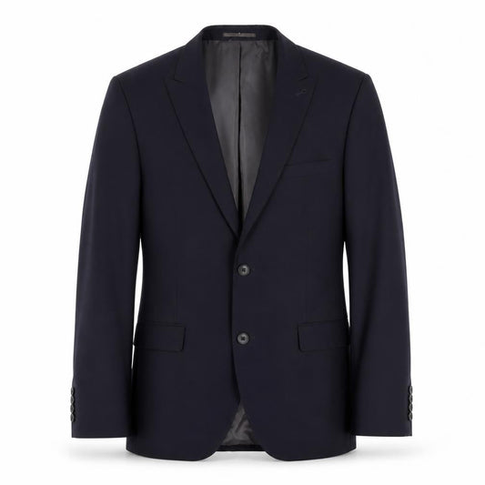 Next Mens Blue Polyester Jacket Blazer Size 40 Regular