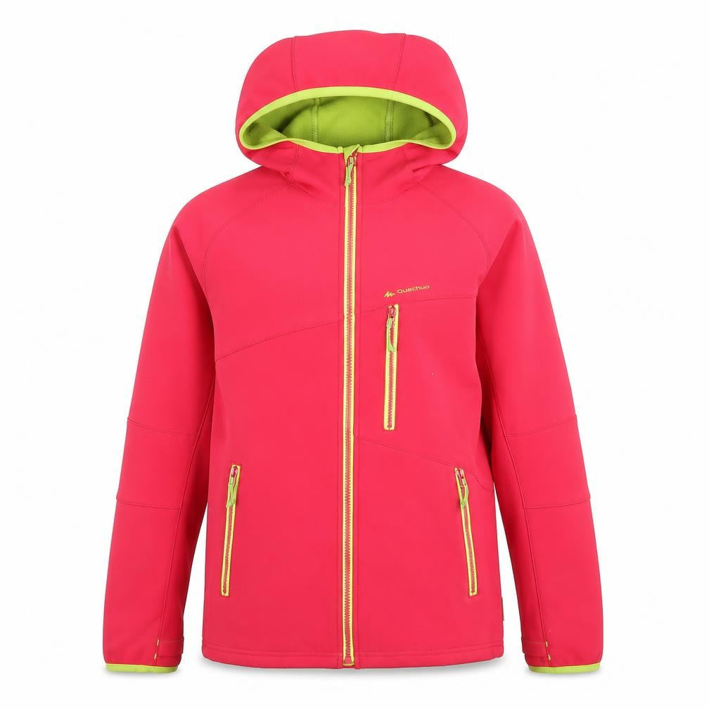 Quechua Girls Pink Jacket Coat Size 14 Years Zip