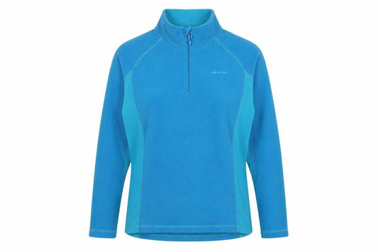 Mountain Life Womens Blue Polyester Pullover Sweatshirt Size 10 Zip