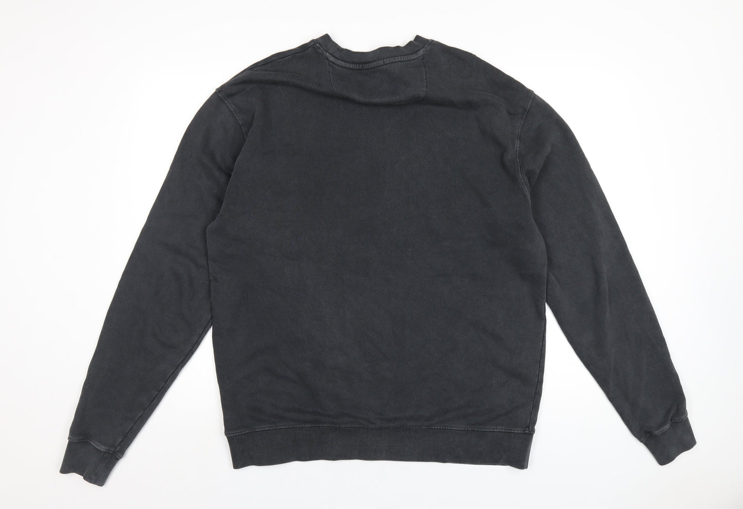 Jack Wills Mens Grey Cotton Pullover Sweatshirt Size L