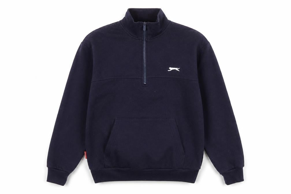 Slazenger Mens Blue Polyester Pullover Sweatshirt Size S