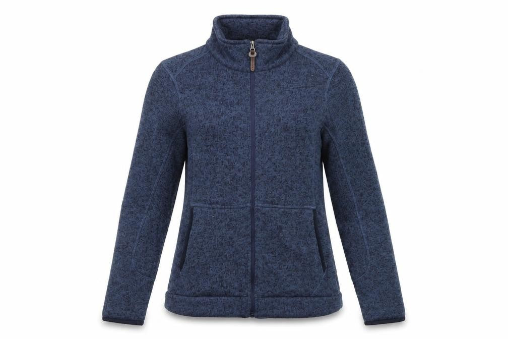 brasher Womens Blue Jacket Size 10 Zip