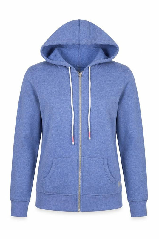 Victoria's Secret Womens Blue Cotton Full Zip Hoodie Size XS Zip