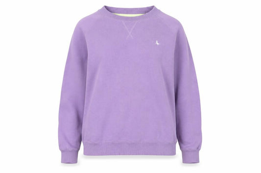 Jack Wills Womens Purple Cotton Pullover Sweatshirt Size 10 Pullover