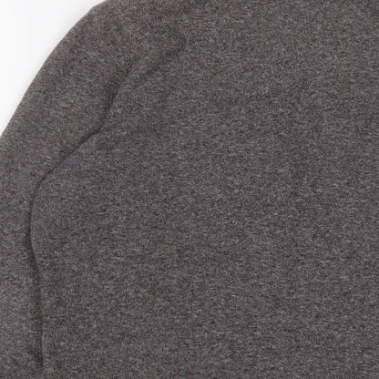 Marks & Spencer Womens Grey Jacket Size 12 Zip