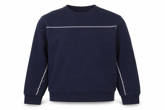 Topman Mens Blue Cotton Pullover Sweatshirt Size S